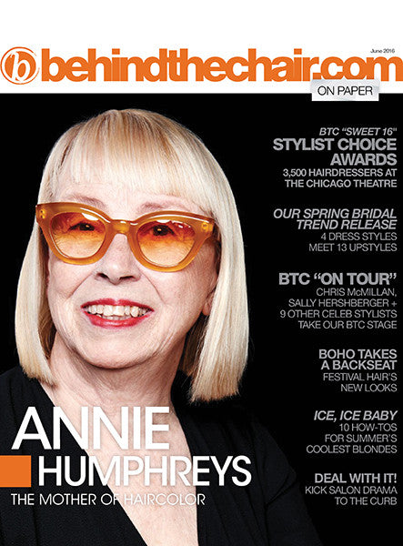 Behind The Chair features label.m Texturising Volume Spray in several