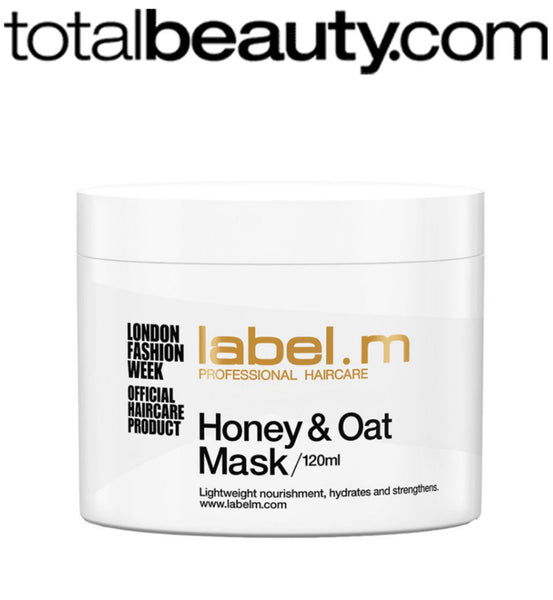 Total Beauty Highlights label.m Honey & Oat Mask As Beauty Routine Must-Have